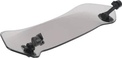 Immagine prodotto di Parabrezza per moto, regolabile, a clip, deflettore universale per moto, marrone