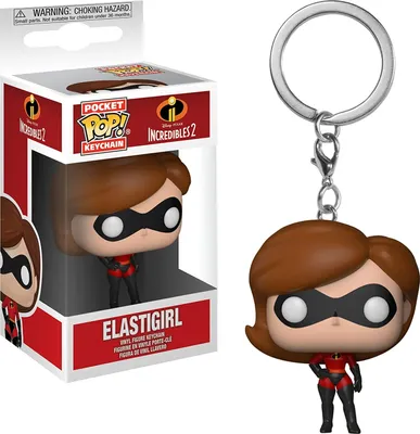 Produktbild von Die Unglaublichen 2 - Elastigirl  - Schlüsselanhänger Funko Pocket POP! Keychain