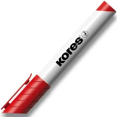 Obrázok produktu pre Kores M20857, 1 kusov, Červená, Hrot dláta, Čierna, Biela