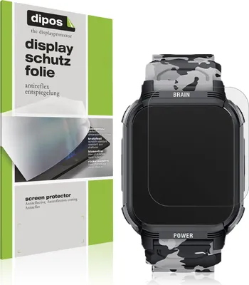Produktbild von 6x Schutzfolie für LEMFO Y10 Smartwatch matt Displayschutzfolie Folie Display Schutz dipos