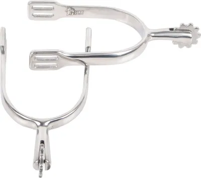 Immagine prodotto di Speroni da donna Harry's Horse in acciaio inossidabile con disco grande, argento 30, argento 30