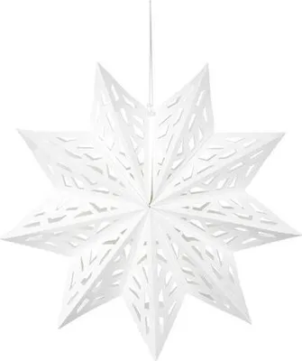 Image de Étoile en papier, 50 cm, blanc
