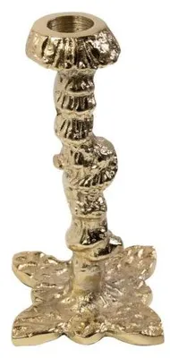 Productafbeelding van Mars & More kaarsenhouder, druppelvorm, goud, hoogte 15 cm, diameter 7 cm