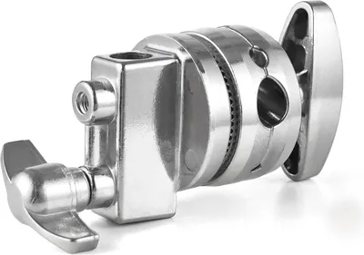 Produktbild von Multifunktionaler Lichtstativ-Montageadapter, robuster Schwenkkopfhalter, Griffkopf fuer Lichtstativ-Verlaengerung, Auslegerarm, Fotozubehoer mit 4 Befestigungsloechern