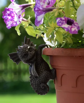 Produktbild von Niedlicher Blumentopfhänger als Drache - Gartendrache