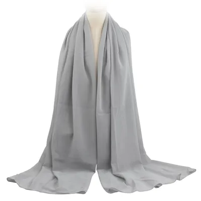 Imagen del producto de Omgoods - Elegante chal de gasa para mujer, 180 x 70 cm