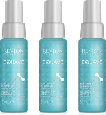 Produktbild von Equave Hydro Instant Detangling Conditioner 3x50 ml