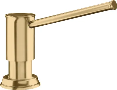 Zdjęcie produktu dla BLANCO LIVIA Dozownik płynu do mycia naczyń 500 ml Satynowe złoto 526698