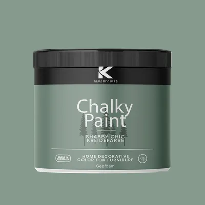 Produktbild von Kenzopaints Chalky Paint Kreidefarbe Möbelfarbe Möbellack 250ml - Seafoam