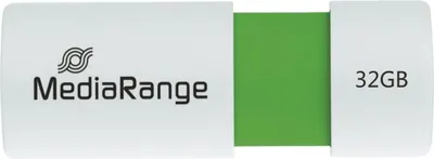 Obrázok produktu pre MediaRange USB-Stick 32GB USB 2.0 Slider green
