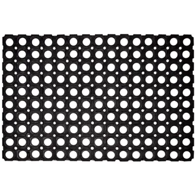 Produktbild von Hamat Rubberen Deurmat Domino Ring 40X60 Cm Zwart