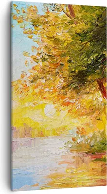 Produktbild von Bild auf Leinwand - Leinwandbild - natur natur - 45x80cm - Wand Bild - Wanddeko - Wandbilder - Leinwanddruck - Bilder - Kunstdruck - Wanddekoration - Leinwand bilder - Wandkunst - PA45x80-3445