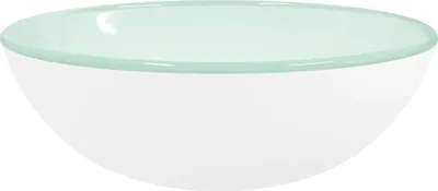 Zdjęcie produktu dla vidaXL Umywalka ze szkła hartowanego 35x12 cm biała