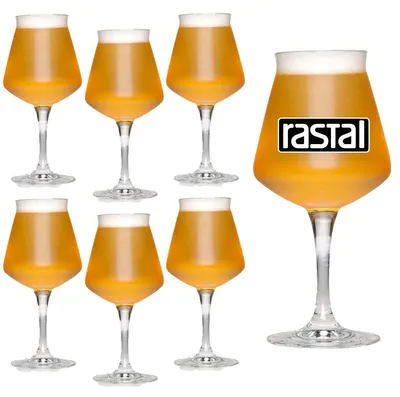 6 TEKU 3.0 Bierprobegläser 42 cl Kristallglas