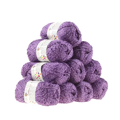 Strickwolle Cotton Symbiosis lila