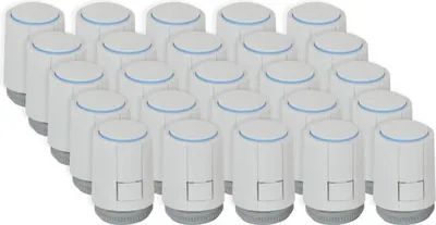 Produktbild von Stellantrieb Fußbodenheizung 24 V AC NC Alpha 5 Ventilanpassung VA80 25 Stück