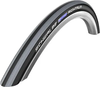 Zdjęcie produktu dla 25-489 Rightrun, wózek inwalidzki, drut, szare paski 22x1.00, Schwalbe, 10275387.01