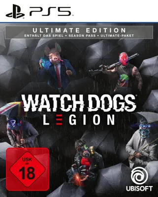 Produktbild von Ubisoft Watch Dogs Legion - Ultimate Edition, PlayStation 5, Multiplayer-Modus, M (Reif), Physische Medien