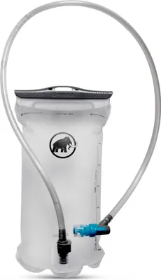Mammut Hydration Bladder 2.5L; transparent mit Schlauch und Ventil; für Rucksackzubehör.