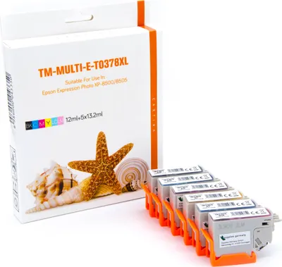 Produktbild von Multipack Tinte/Tintenpatrone 4.2-C13T37984010 kompatibel mit Epson C13T37984010 [ 378XL ]