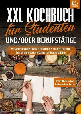 Produktbild von XXL Kochbuch für Studenten und/oder Berufstätige