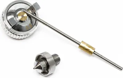 Obrázek produktu pro Wiltec 3dílná náhradní sada trysek 0,5 mm pro HVLP stříkací pistoli H2000 nebo H2000P, příslušenství ke stříkací pistoli