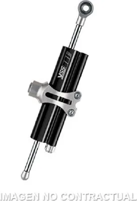 Image de Amortisseur de direction noir Top Line course 90 mm (pince B) EG188-090C-02-8