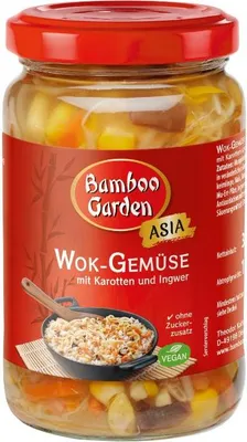 Produktbild von Wok-Gemüse mit Karotte und Ingwer