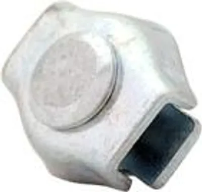 Produktbild von Einzelne Verzinkte Satteldrahtklemme 8Mm - Zac 8 Si Poj