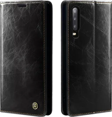 Produktbild von Handyhülle für Huawei P30 Pro Kunstleder Flip Cover Hülle RFID Schutz Case Kartenfach Farbe: Schwarz