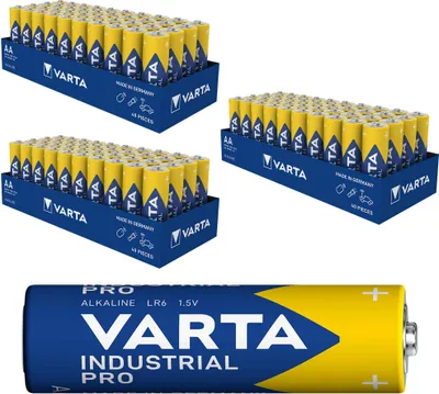 Produktbild von Batterien VARTA 4006, Mignon AA / LR6 Alkaline, Industrial PRO, 1,5V, 120 Stück