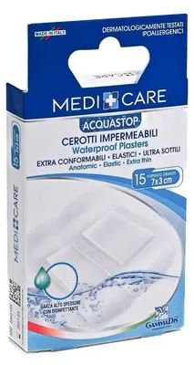 Immagine prodotto di Cerotto Medicare Antiacqua Grandi 15 Pezzi