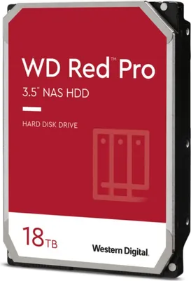 Produktbild von Western Digital WD Red Pro 18TB 3.5 Zoll SATA Interne NAS Festplatte (CMR)