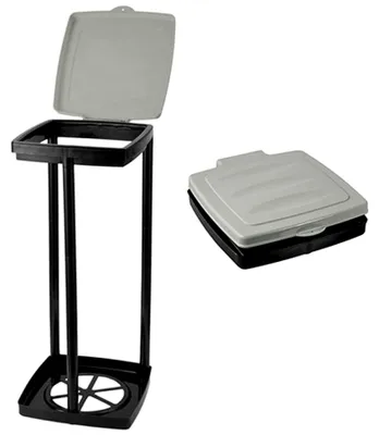 Image de Poubelle modulable en 4 tailles, rangée dans une valise