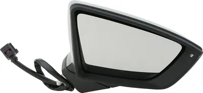 Image de Johns, Rétroviseur extérieur adaptable sur Seat Leon 5F 09/2012 - côté passager avant avec apprêt 5F1857508N 5F0857538B 5F0857538BGRU 5F0949102 5F1857508D 5F185