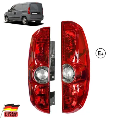 Image de 2x Feu arrière Pour Fiat Doblo Gauche + Droite 2009-2014 E-Prüf