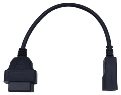OBD2 16-Pin auf 3-Pin Adapterkabel, 30 cm, schwarz