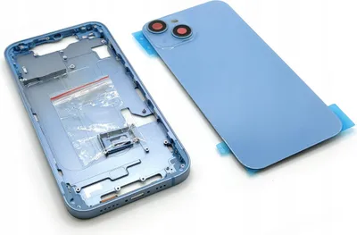 Image de Coque Arrière Pour Apple Iphone 14 Bleu