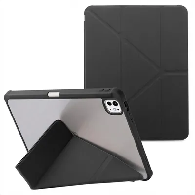 Productafbeelding van imoshion Origami Bookcase voor de Apple iPad Pro 13 (2025) M5 / (2024) M4 - Zwart