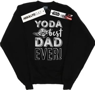 Produktbild von Star Wars - "Best Dad" Sweatshirt für Herren BI45962 (S) (Schwarz)
