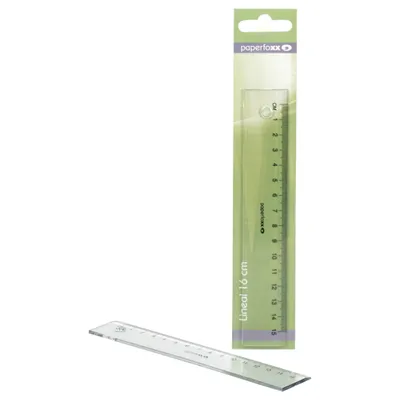 Produktbild von PF Lineal Kunststoff Skalierung: 16 cm