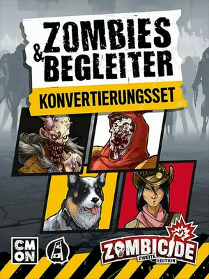 Zdjęcie produktu dla CMON Zombicide 2nd Edition - Zestaw do konwersji zombie i towarzyszy (niemiecki) (+)