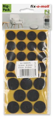 Produktbild von Filzgleiter Kombi-Sparpack braun fix-o-moll