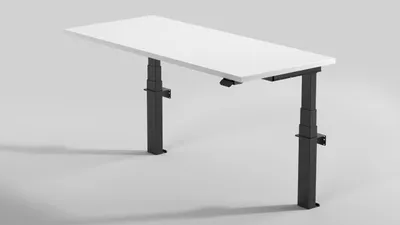 Imagen del producto de Escritorio eléctrico de pie y sentado - Capacidad de carga: 80 kg