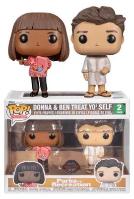 Immagine prodotto di Funko POP! Parks Recreation Donna Ben 2pak Edizione Speciale