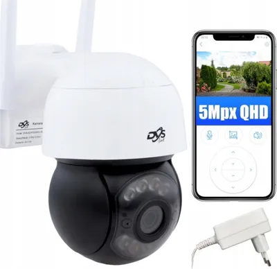 Obrázek produktu pro Venkovní Wi-Fi kamera, otočná, 5 Mpx, 4x zoom, ONVIF, mikrofon, reproduktor, pro vás