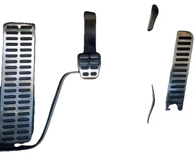Immagine prodotto di Kit pedali, acciaio inossidabile, impugnature in gomma, 1 set