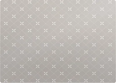 Produktbild von Geometrisches Blumenmuster – Bodenschutzmatte – Rutschfest – Schutzmatte für Büro – Vinylmatte – Stuhlunterlage  – 140 x 100 cm