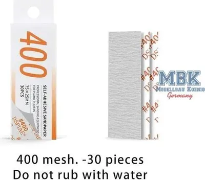 Obrázek produktu pro DSPIAE DSP-XSP-400 DSPIAE XSP-400 Lepicí brusný papír #400