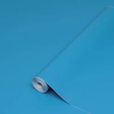 Produktbild von d-c-fix Möbel-Klebefolie Uni seidenmatt Airblue 45 cm x 15 m